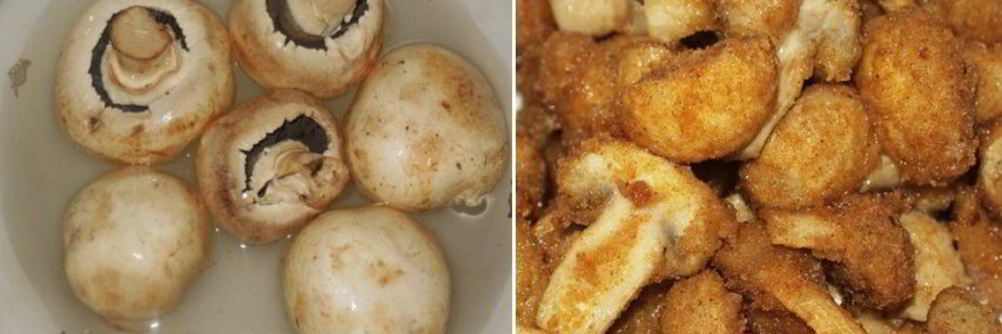 Грибы в пиве