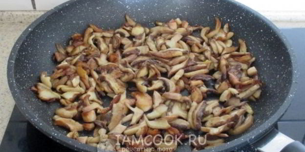 маслята жареные