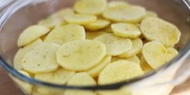 опята с картошкой в духовке