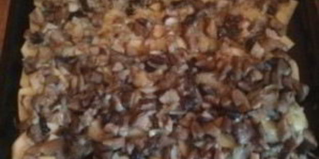 опята с картошкой в духовке