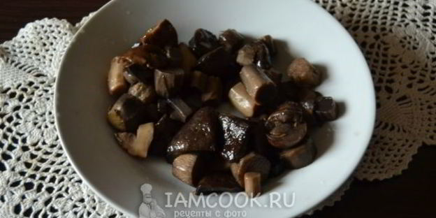 подосиновики жареные с картошкой