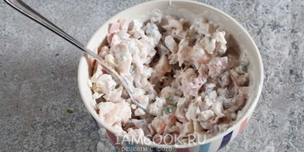 шампиньоны, фаршированные креветками