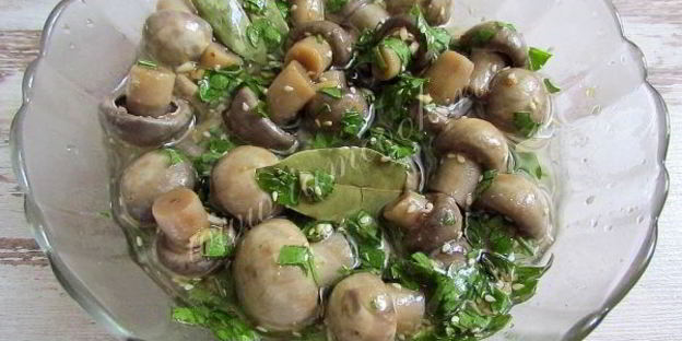 шампиньоны по-корейски