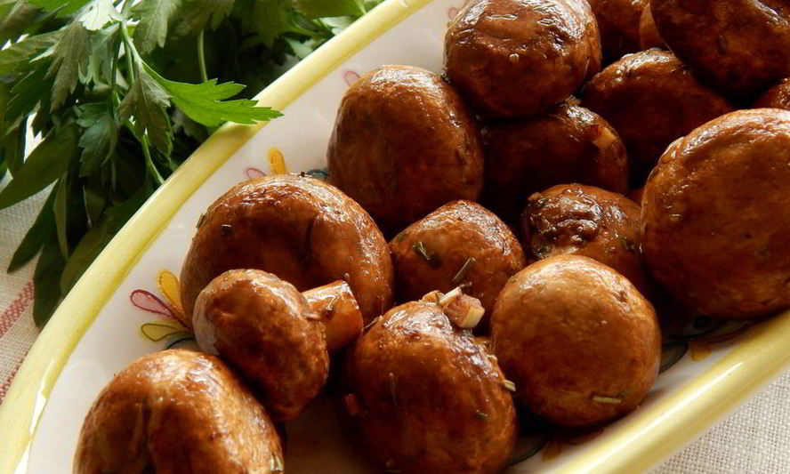 Рецепт шампиньонов в духовке