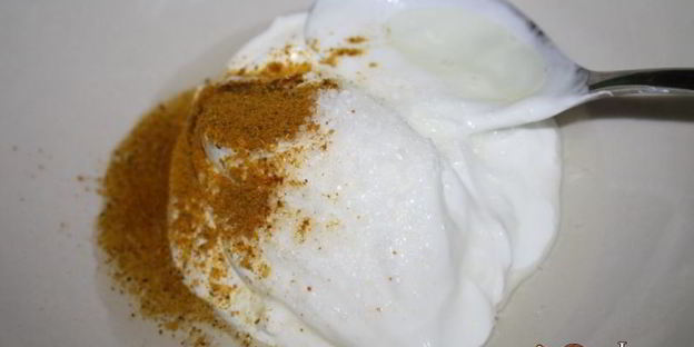 шампиньоны в сметане с карри