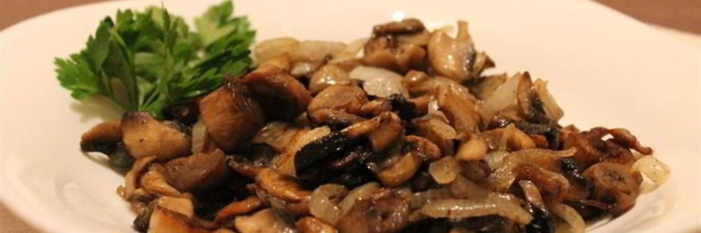 Шампиньоны жареные