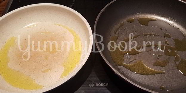 вешенки с жареной картошкой