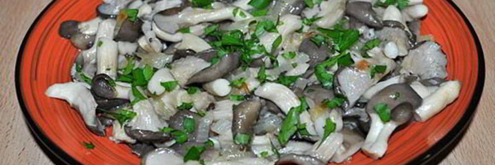 Вешенки жареные