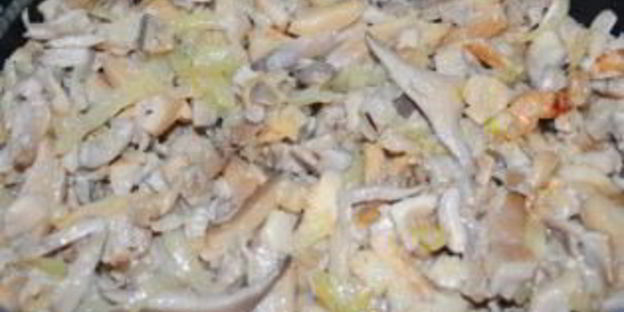 жареные грибы в мультиварке