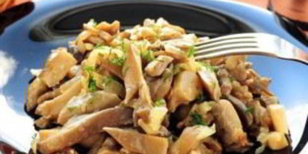 жареные грибы в мультиварке