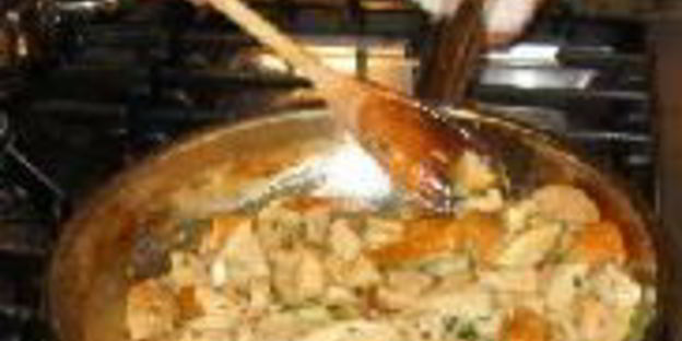 жареные грибы