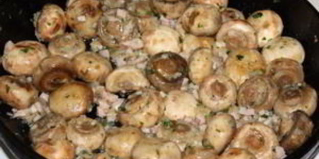 жареные шампиньоны