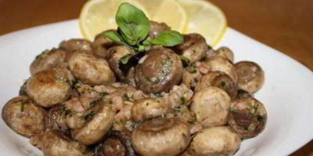 жареные шампиньоны