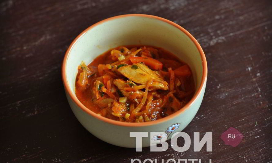 Рецепт гуляша из курицы