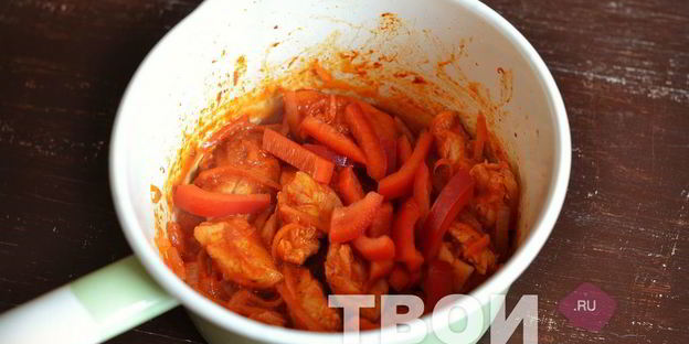 гуляш из курицы