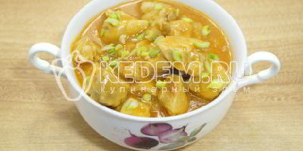 гуляш из свинины