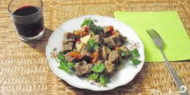 гуляш из телятины