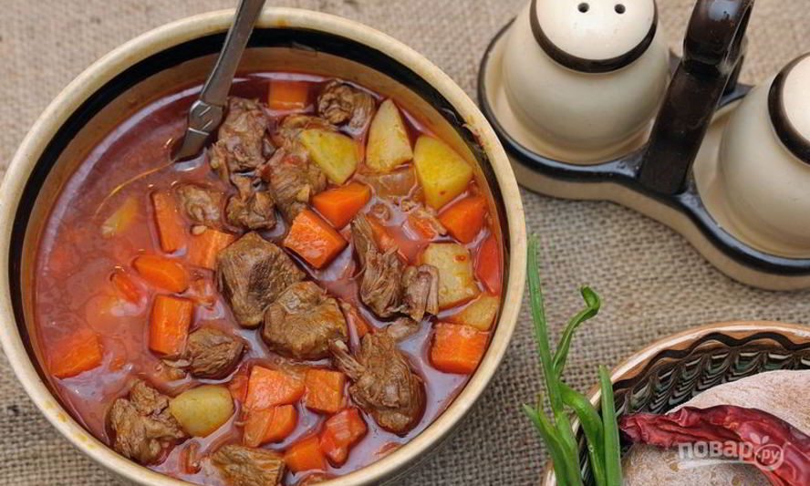 Рецепт гуляша