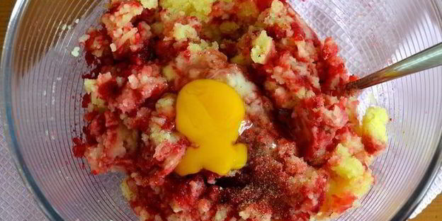 итальянские ньокки со свеклой