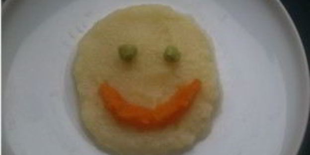 картофельно-кабачковое пюре