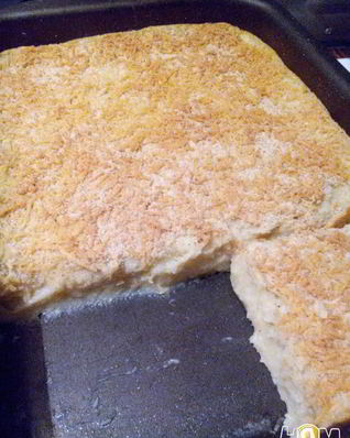 Картофельное пюре с чесноком и сыром в духовке