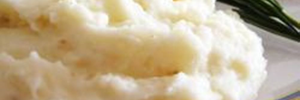 Картофельное пюре с чесноком