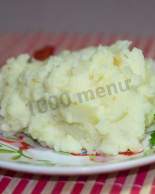 Картофельное пюре с луком
