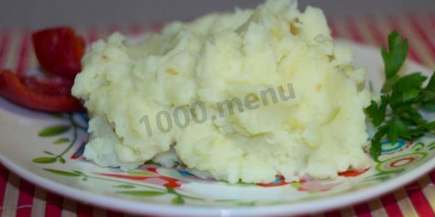 картофельное пюре с луком