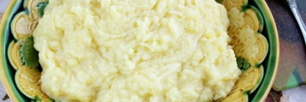 Картофельное пюре с сыром