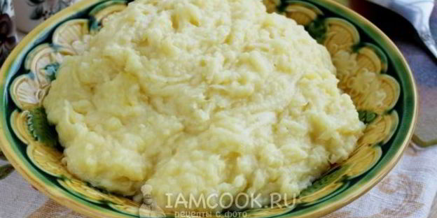 картофельное пюре с сыром