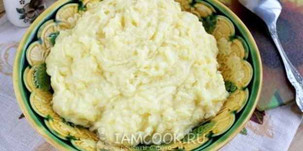 картофельное пюре с сыром