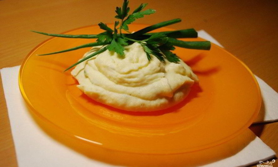 Рецепт картофельного пюре со сливками