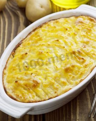 Картофельное пюре в духовке