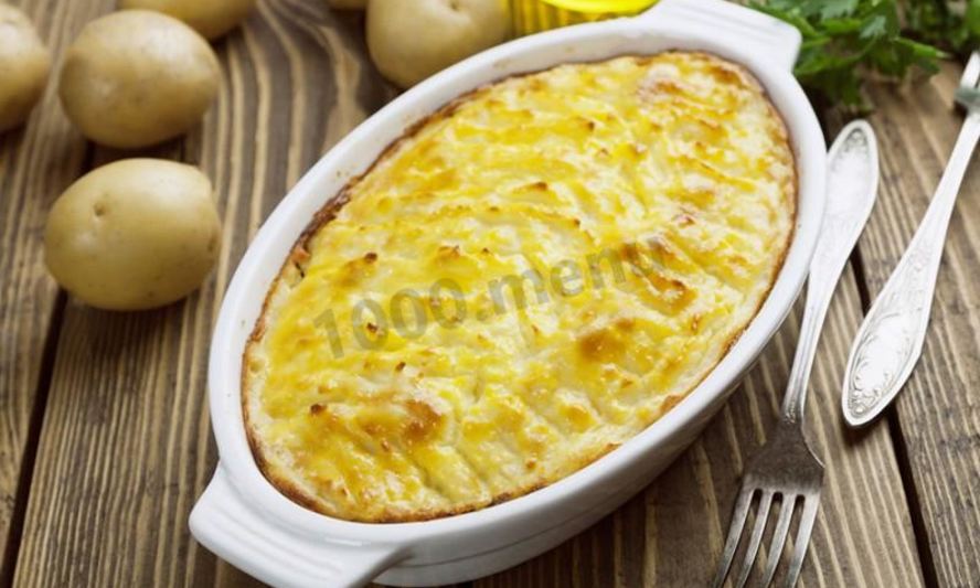 Рецепт картофельного пюре в духовке