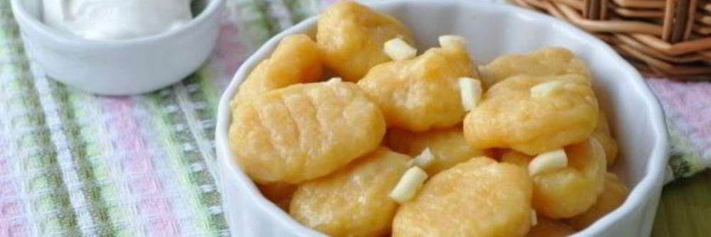 Картофельные ньокки с тыквой