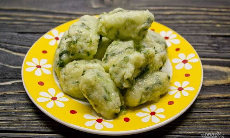 Рецепт картофельных ньокков со шпинатом и укропом