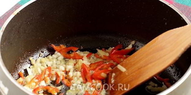 китайская лапша с курицей