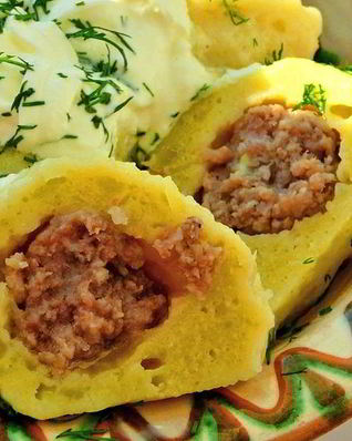 Клецки из картофеля