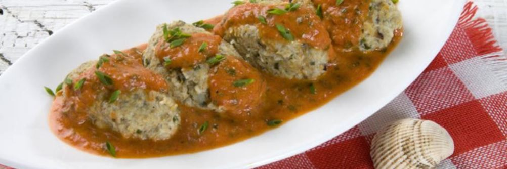 Клецки из морепродуктов