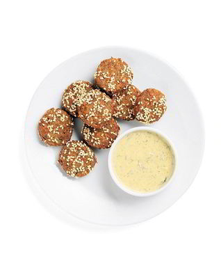 Фалафель с кунжутом