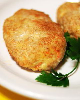 Картофельно-мясные котлеты