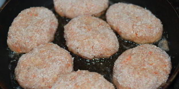 картофельно-мясные котлеты