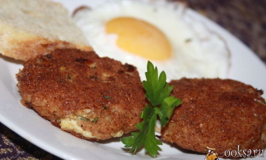Рецепт хрустящих рыбных котлеток из филе хека