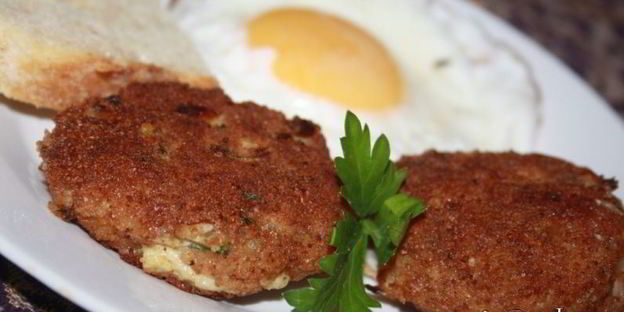 хрустящие рыбные котлетки из филе хека