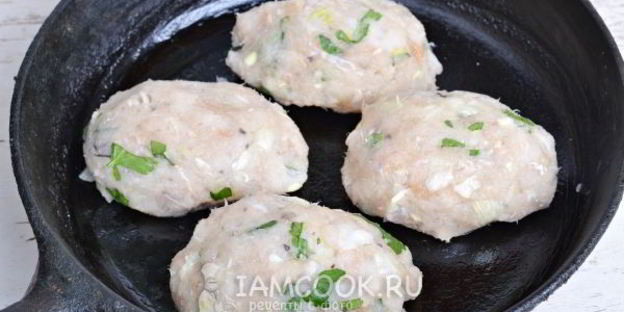 котлеты диетические рыбные