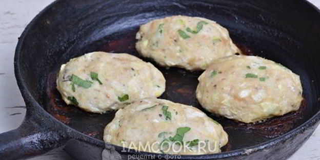 котлеты диетические рыбные