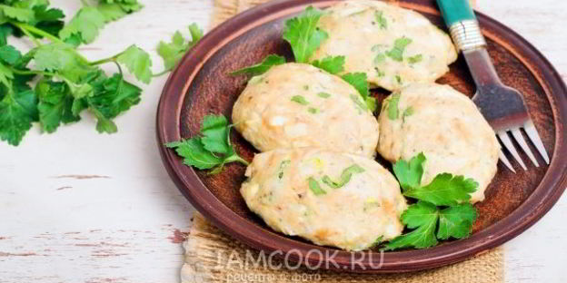 котлеты диетические рыбные