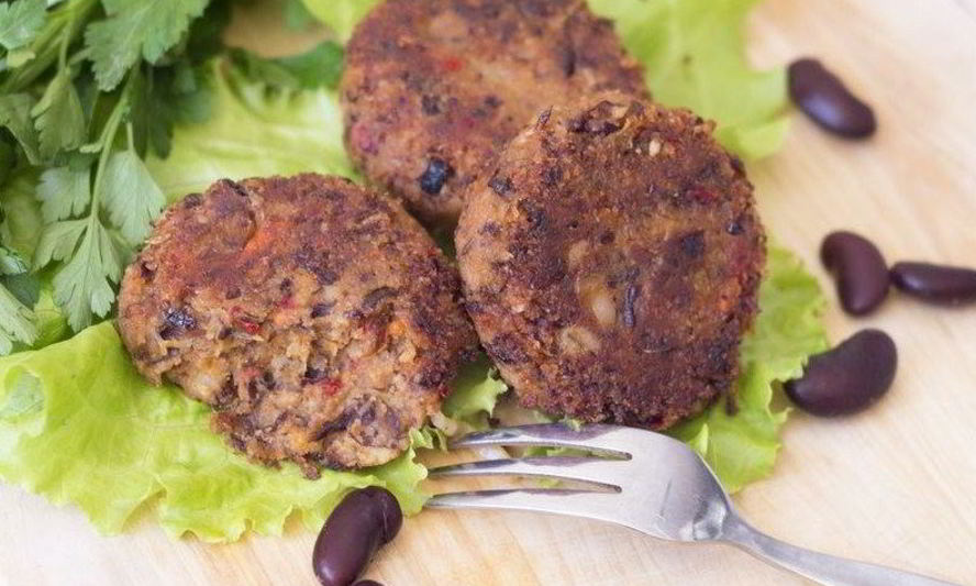Рецепт котлет из фасоли и перловки