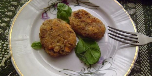 котлеты из фасоли