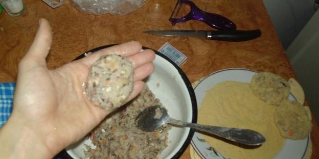 котлеты из фасоли